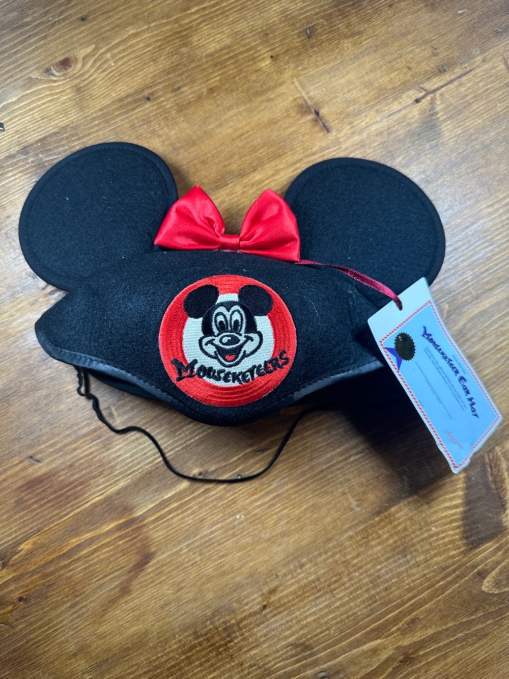 Disney Parks Vintage style Mouseketeer Minnie Hat NWT